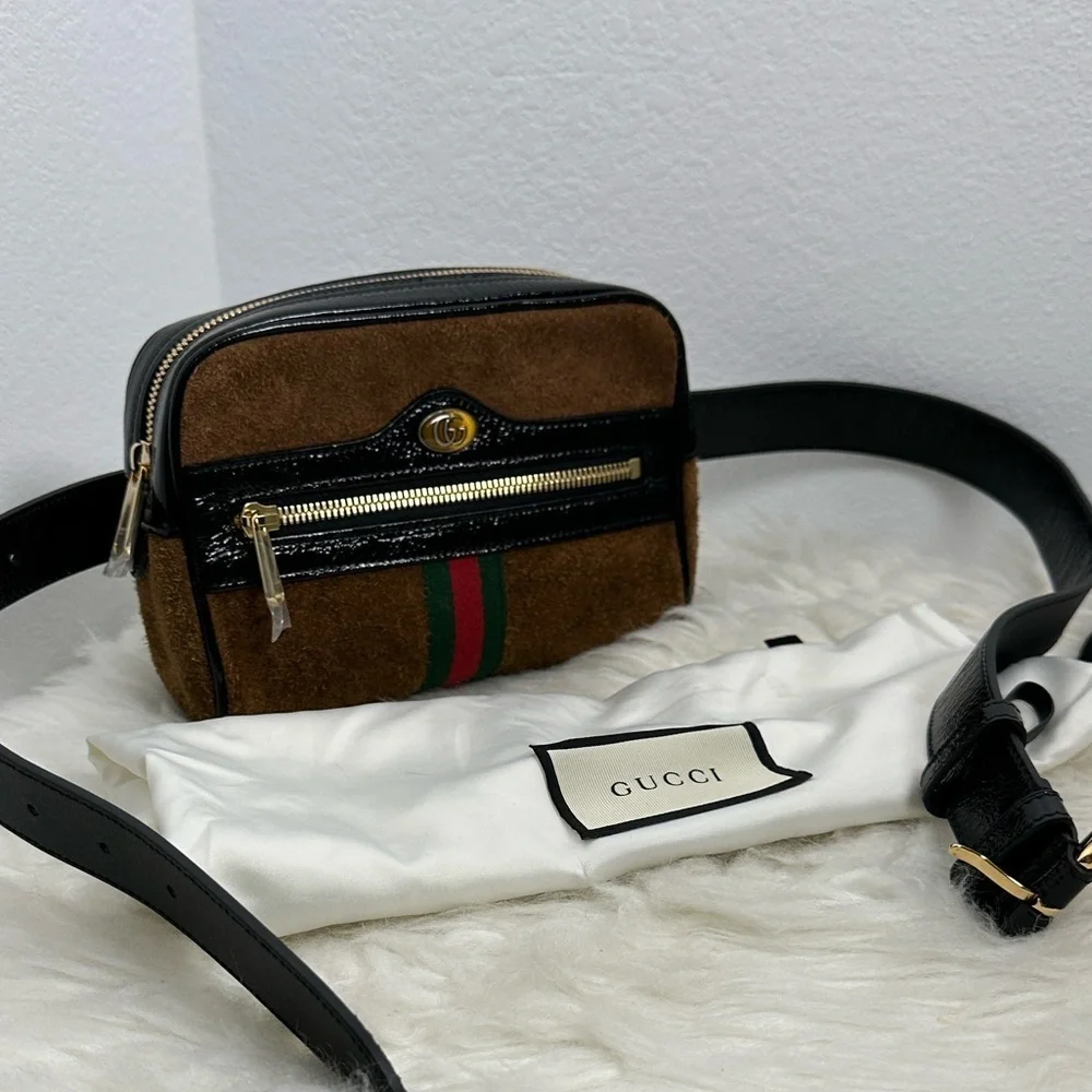 💯Authentic Gucci Ophidia Belt Bag🍀